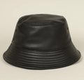 Faux Leather Bucket Hat
