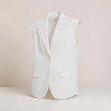 Load image into Gallery viewer, Oversized Blazer Vest
