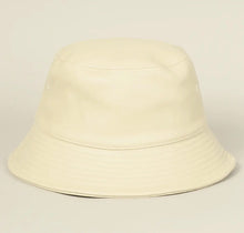 Load image into Gallery viewer, Faux Leather Bucket Hat
