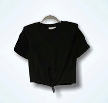 Load image into Gallery viewer, Shoulder Pad Tie Shirt

