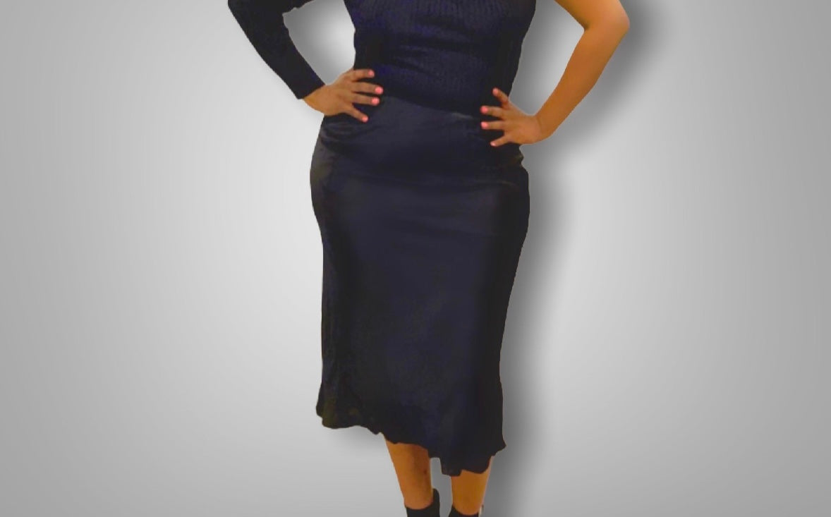 Satin Maxi Skirt