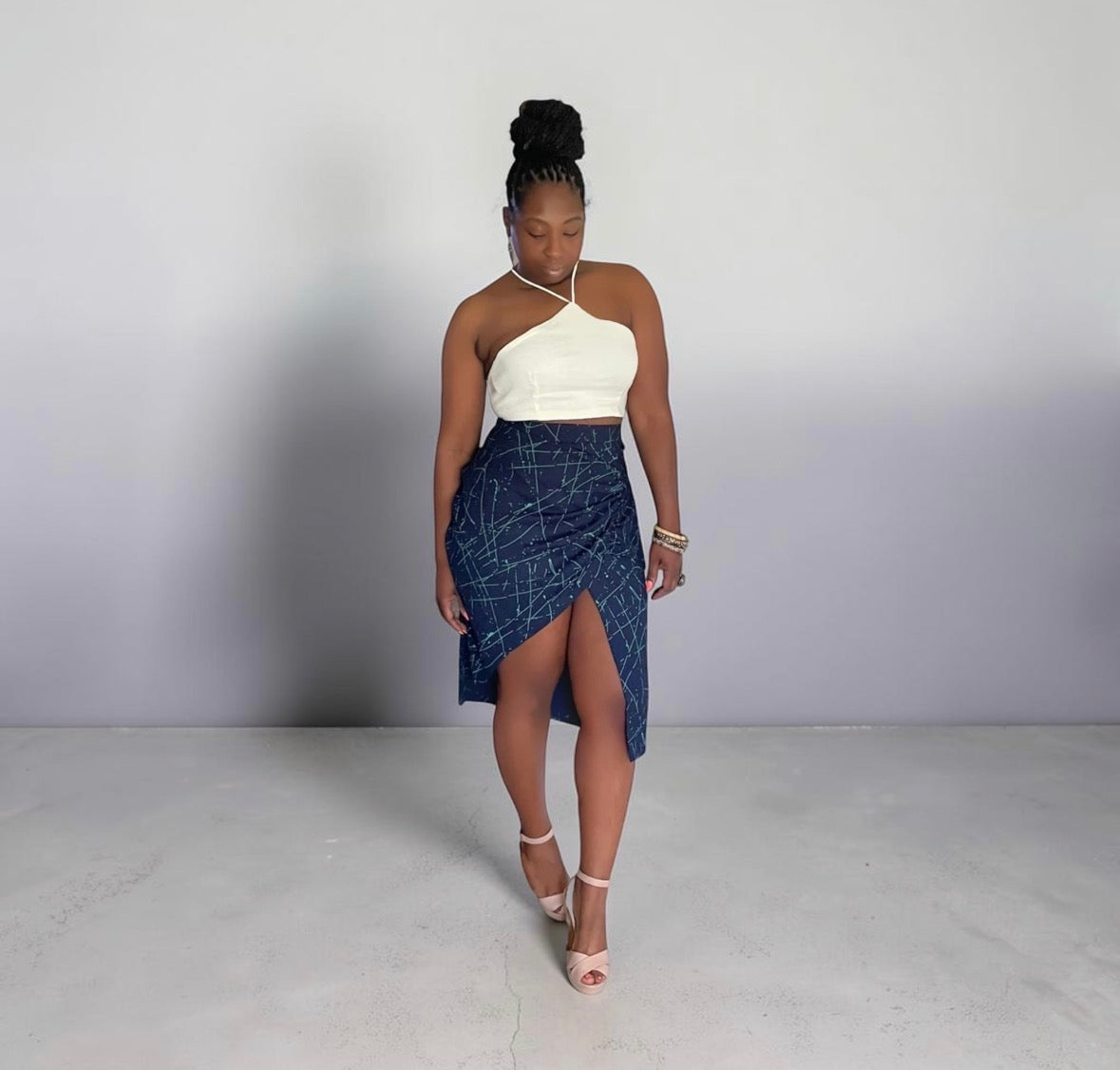Asymmetric Skirt