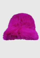 Load image into Gallery viewer, Faux Fur Bucket Hat
