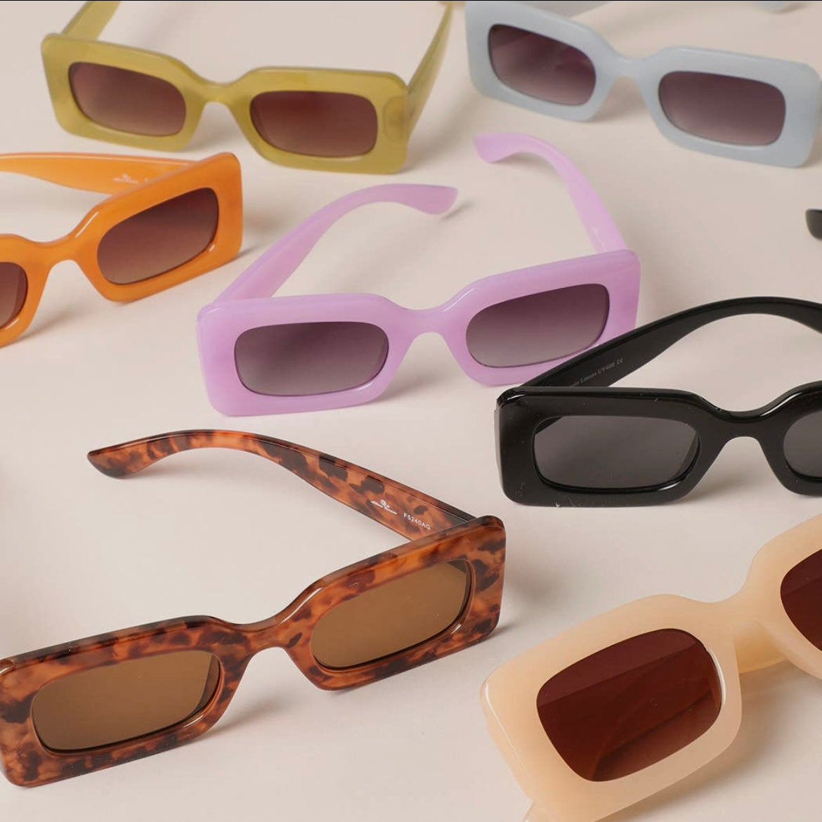 Bold Rectangular Shades