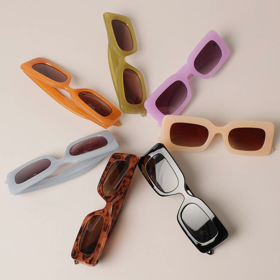 Bold Rectangular Shades
