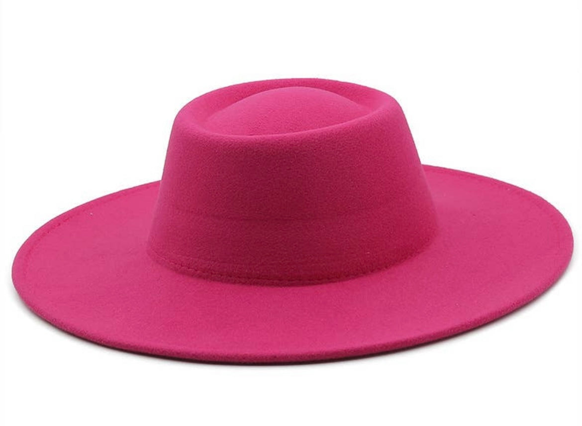Concave Top Fedora