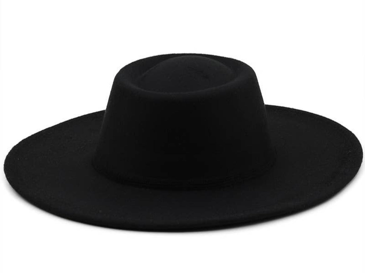 Concave Top Fedora