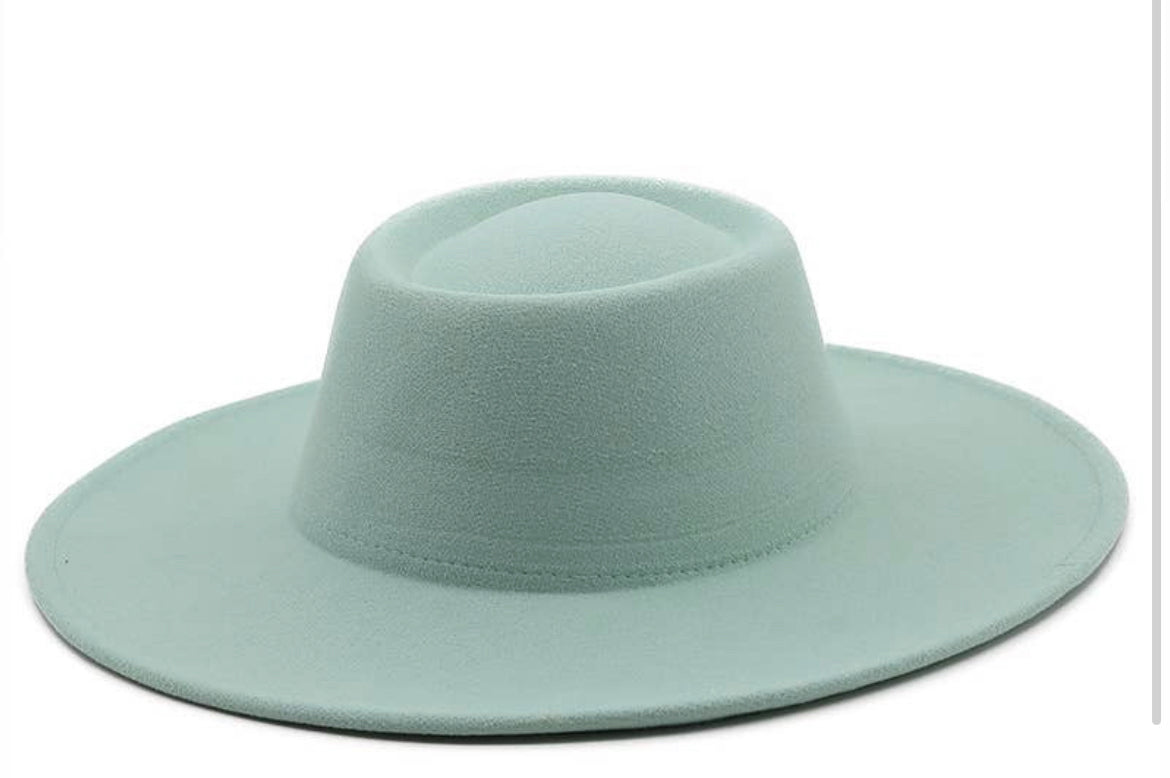 Concave Top Fedora
