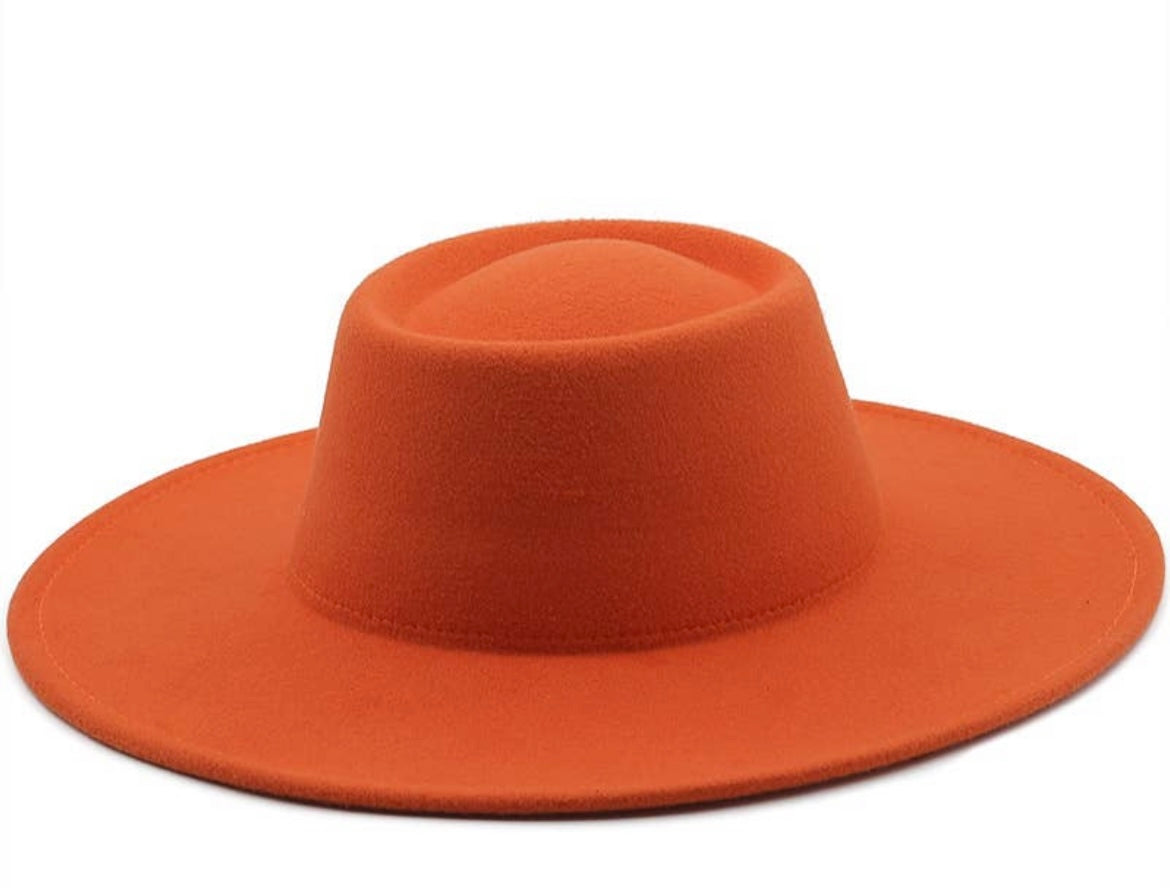 Concave Top Fedora