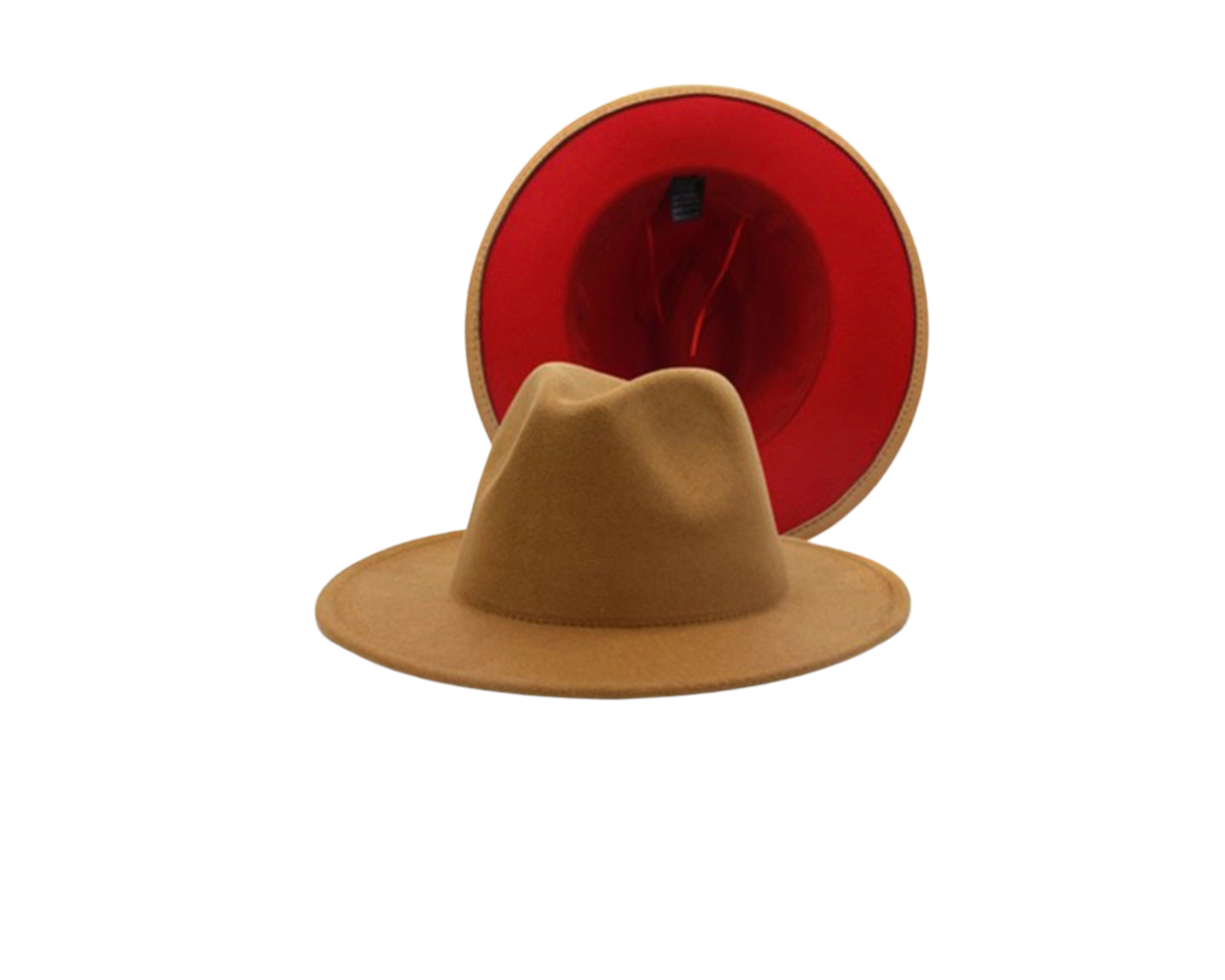 Red Bottom Boss Fedora