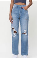 Relax Distressed Denim
