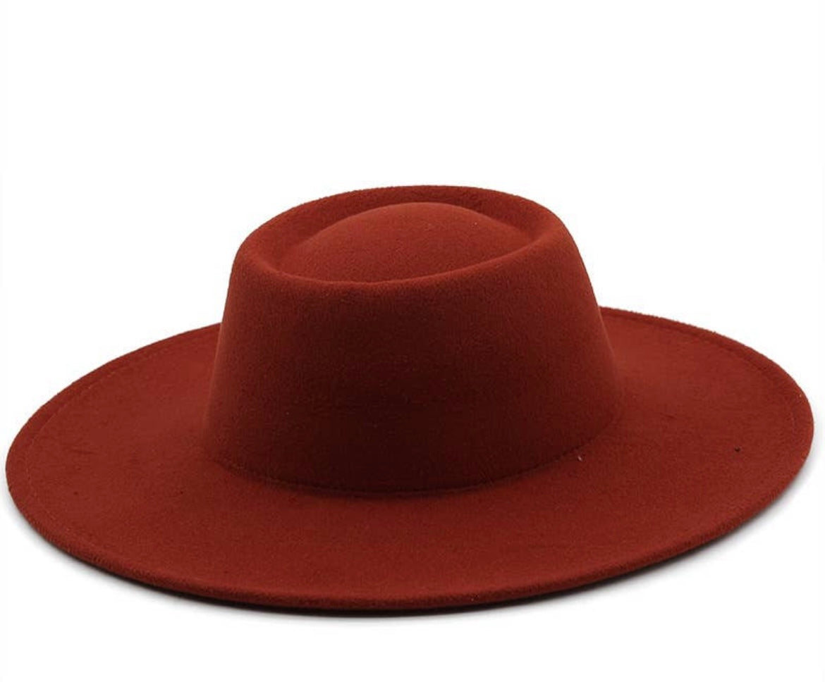 Concave Top Fedora
