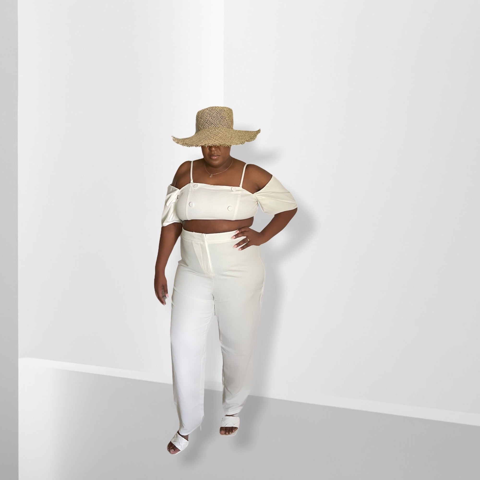 Crop Top Two Piece Set