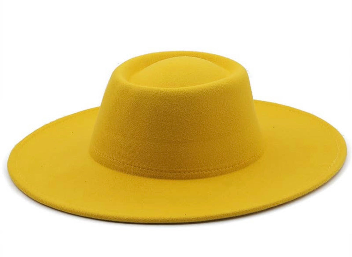 Concave Top Fedora