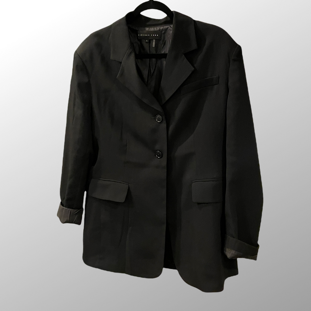 Black Button Down Blazer