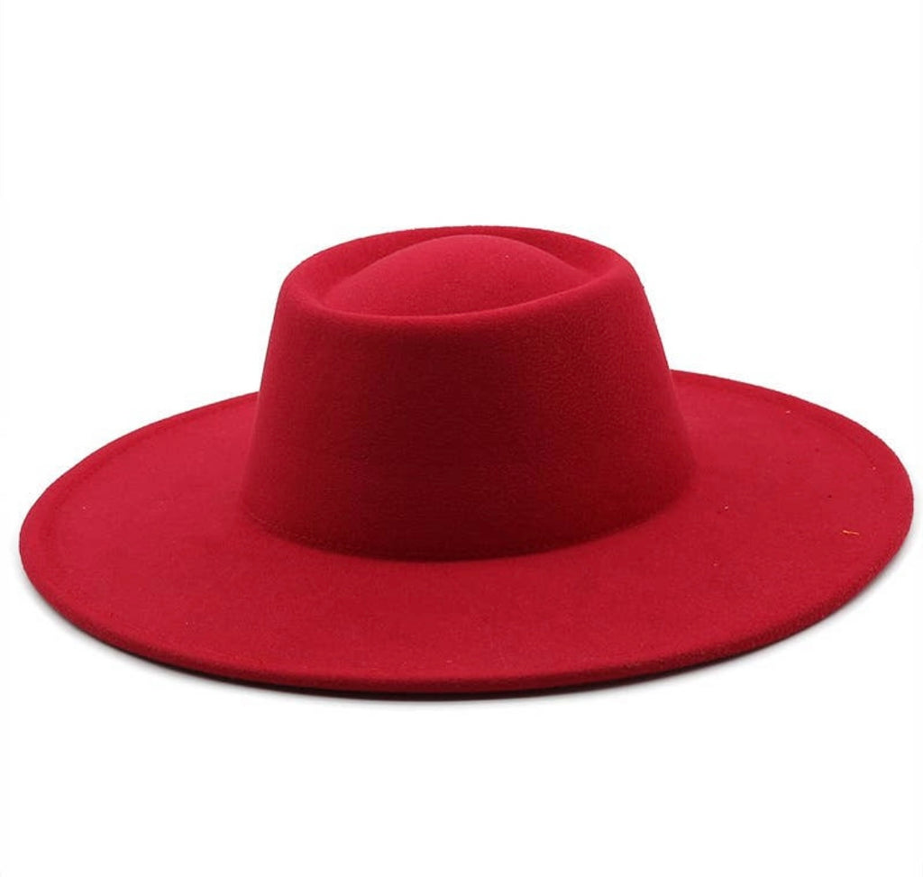 Concave Top Fedora